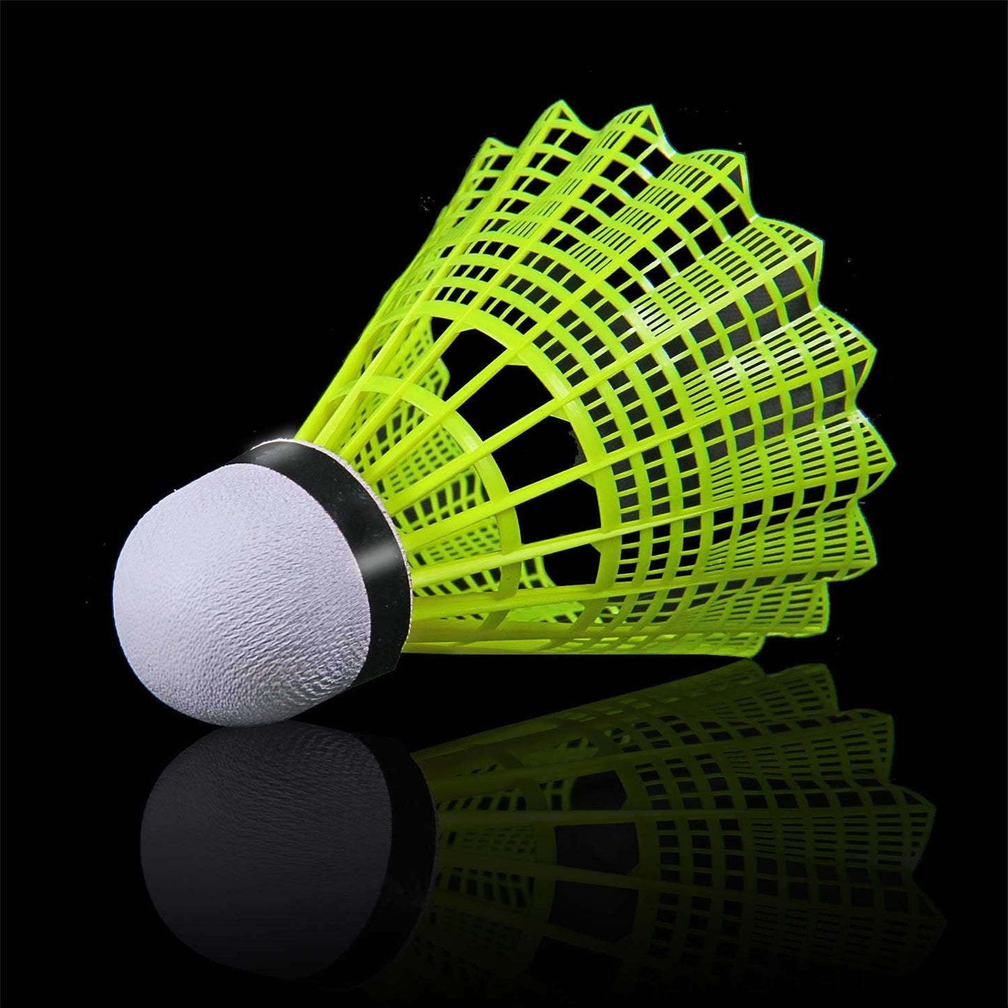 KEVENZ Nylon Feather Badminton Shuttlecocks with Great Stability and Durability, High Speed Badminton Birdies