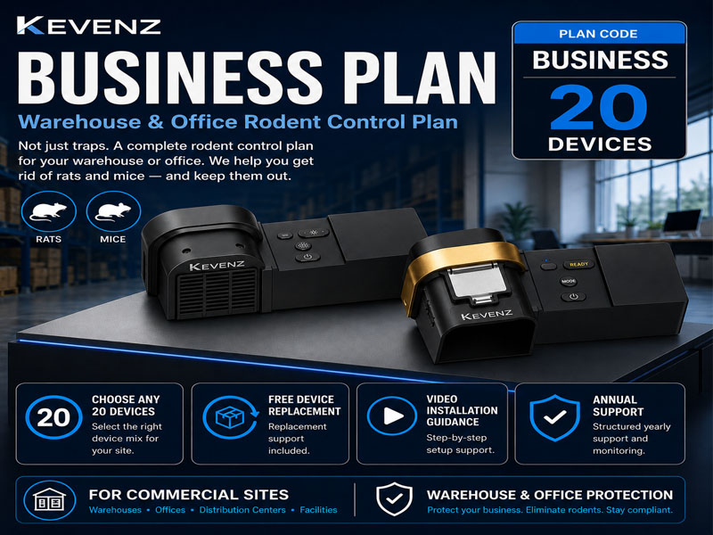 Warehouse and Office Rodent Control Plan, Get Rid of Rats and Mice