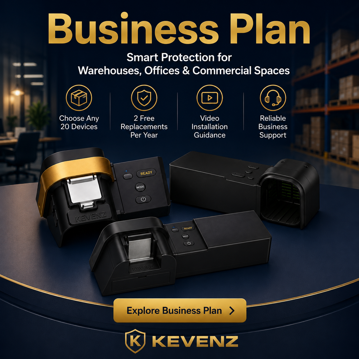 Automatic Rodent Control for Homes and Warehouses